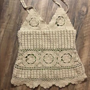 Crochet tank top